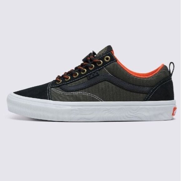 ❤Vans X Spitfire Men\'s Black/Flame Athletic Wheels Skate Old Skool Shoe Size 7.5 main image 8